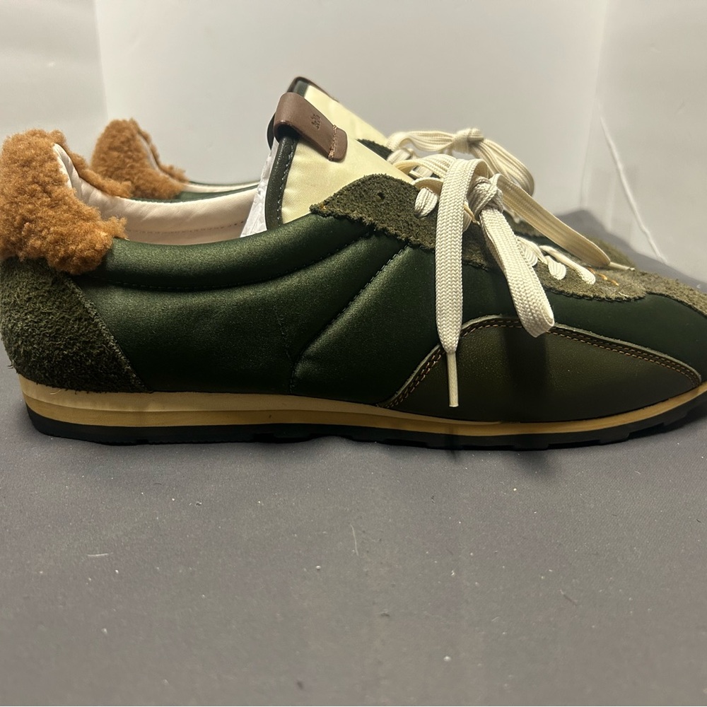COACH Mens Green Low Top Fashion Sneakers G1294 Men's Sz.13. - Picture 4 of 10